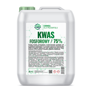 Kwas fosforowy 75% znajduje zastosowanie głównie w produkcji nawozów sztucznych, jako roztwór może służyć do fertygacji, najczęściej stosuje się go w uprawach szklarniowych.