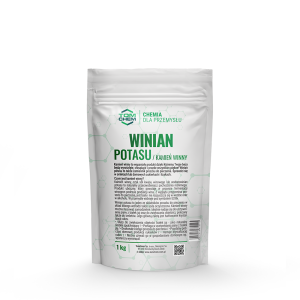 Winian potasu, znany też jako kamień winny, to naturalna sól kwasu winowego, powstająca przy produkcji wina, biały proszek stabilizujący białka, zapobiegający krystalizacji cukru i będący składnikiem proszku do pieczenia.